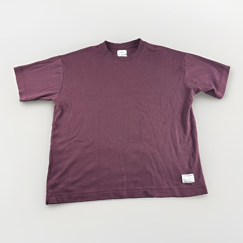 Reserved Supply Oversized T-Shirt Mens M Red Short Sleeve Crewneck Casual Top